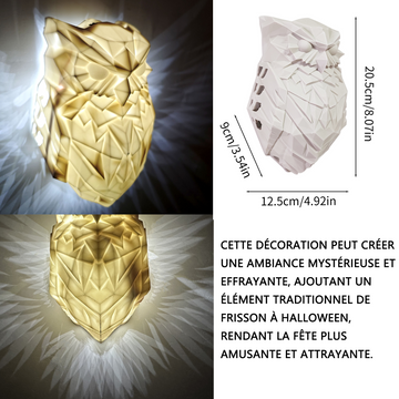 Lanterne Halloween 20,5x12,5x9cm injection moulding owl night lights wall decoration lights party animal decoration lanterne de fete